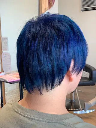 ショート カラー 関口 友行のヘアスタイル