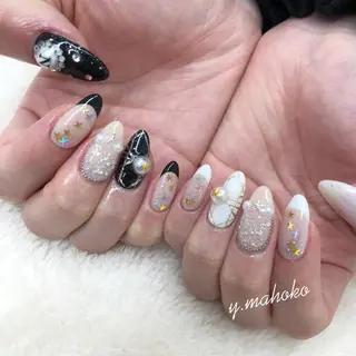 ネイル She nail studio 原宿所属・パラジェル有/ スカルプ/mahoのネイルデザイン