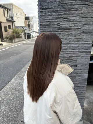 カラー 村井 美桜のヘアスタイル