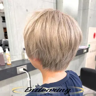 カラー 柳田 怜那/銀座 Endearingのヘアスタイル