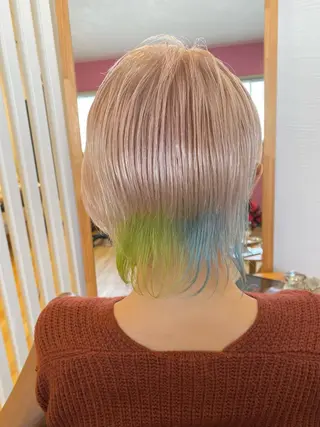 ショート カラー Design Color🐰アユミのヘアスタイル