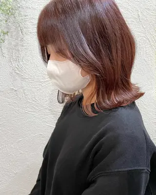 ミディアム ete所属・Rina 𓍯のヘアスタイル