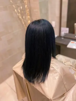 セミロング カラー特化 横川　翔希のヘアスタイル