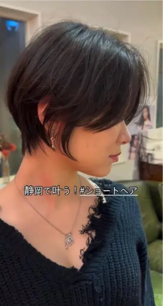 ショート lit.所属・【lit.】SATO HIROSHIのヘアスタイル