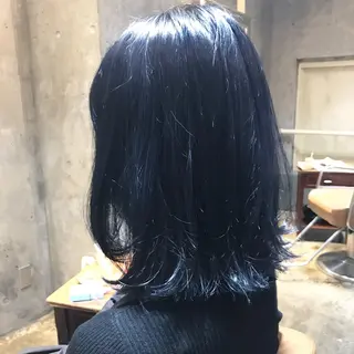 ミディアム カラー パーマ ヘアアレンジ メンズ キッズ ネイル マツエク・マツパ サロンドミルク 原宿のヘアスタイル