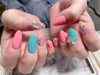 ネイル AB マツエクネイルサロンのネイルデザイン