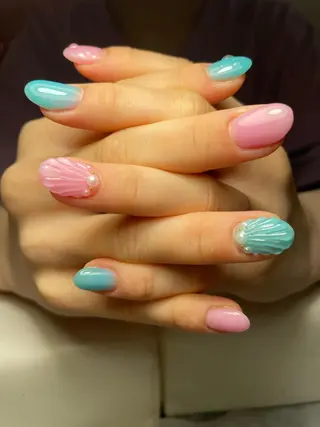 ネイル Minna 　eyelash&nail所属・Minna 河原のネイルデザイン