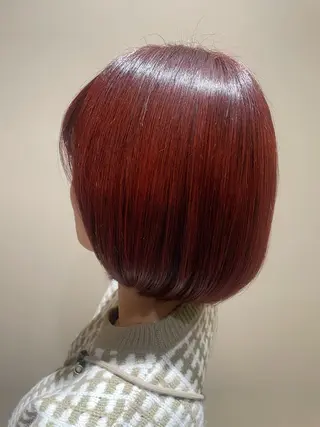 カラー 黒島優香🦋 /縮毛矯正/髪質改善のヘアスタイル