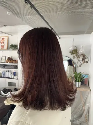 カラー ボブ/レイヤー /河内温太のヘアスタイル