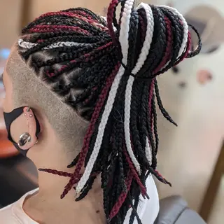 ロング メンズ ヘアアレンジ scamp ★のヘアスタイル