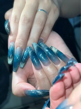 ネイル NES NAIL所属・さゆり￤推しキャラ ￤ロングネイル🩷のネイルデザイン