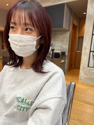 カラー tonari所属・tonari MICHIKAのヘアスタイル