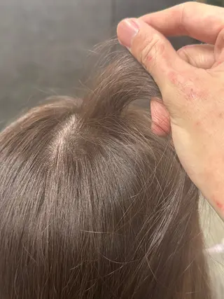 カラー ブリーチなしWカラー 美髪/透明感/ユウゴのヘアスタイル