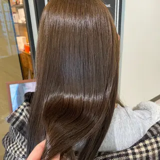 ロング カラー 透明感カラー🌈 菊池 結衣のヘアスタイル