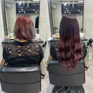 ロング カラー ヘアアレンジ ar+ ❤︎ maiのヘアスタイル