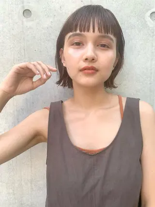 ミディアム 川本 裕🌿のヘアスタイル