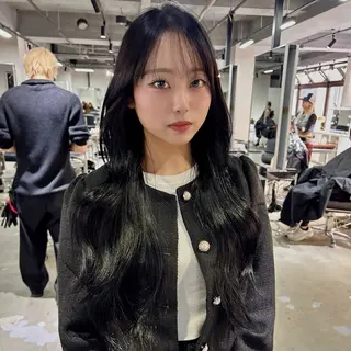 ロング カラー 髪質改善大阪/ 酸性縮毛矯正/ゆうとのヘアスタイル