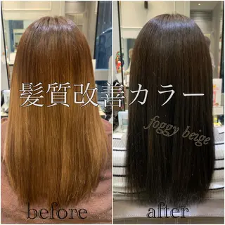 ミディアム カラー パーマ メンズ キッズ 酸熱トリートメント/ 髪質改善🌟玉井香奈のヘアスタイル