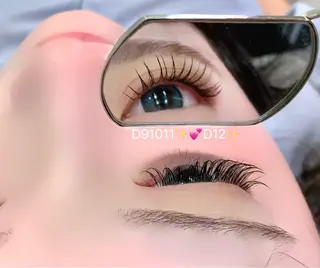 マツエク・マツパ Eyes Cream YUKAのマツエク・マツパデザイン