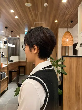 ショート 岸田 佳祐のヘアスタイル