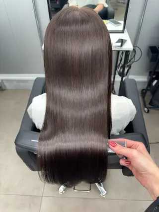 セミロング カラー 髪質改善/韓国 ﾚｲﾔｰ/店長/原島のヘアスタイル