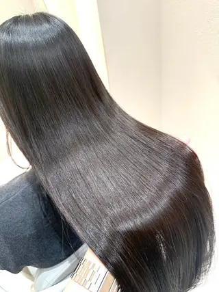 ロング カラー 🥇ブリーチ無し 透明感🥇佐藤のヘアスタイル