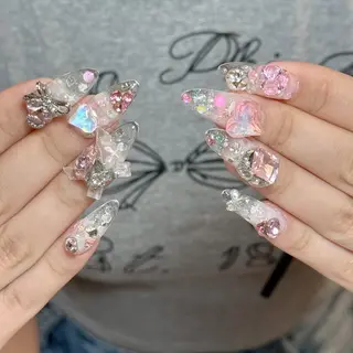 ネイル 🍄Rina🍄 韓国風ネイルのネイルデザイン