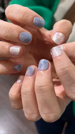 ネイル 似合わせカットカラー 🤍🎀honokaのヘアスタイル