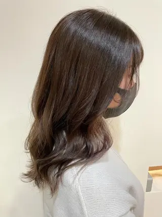 セミロング ✨美髪サラ艶トレンド 橋柿 実紀✨のヘアスタイル