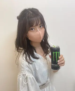 セミロング ヘアアレンジ 🎀透明感 カラー🎀ミズキのヘアスタイル