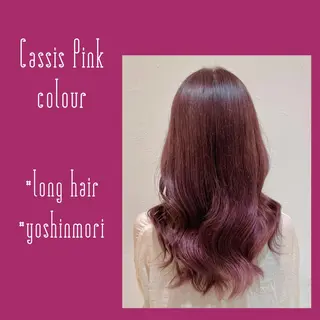 ロング カラー 樋笠 知佳のヘアスタイル