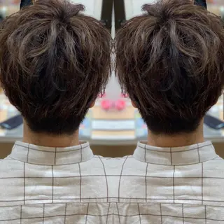 メンズ 🩵波巻き／ツイスパ HARU💎のヘアスタイル