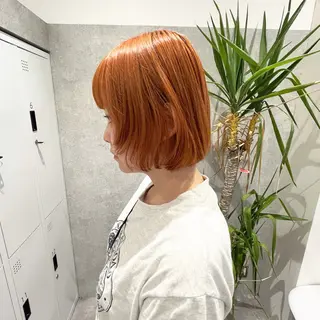 ショート カラー hiyori 【ﾌﾗﾐｭｰﾑ高崎】のヘアスタイル