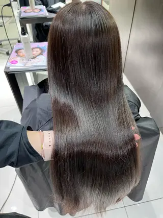 ロング SALOWIN渋谷caldo店B1所属・岐津公太 メンズ縮毛矯正のプロのヘアスタイル