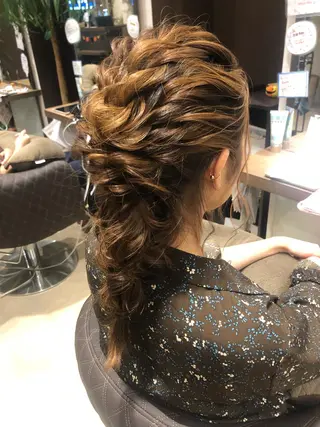 ヘアアレンジ 石毛 ひかるのヘアスタイル