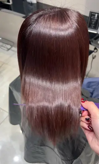 セミロング パーマ 轟 千夏のヘアスタイル