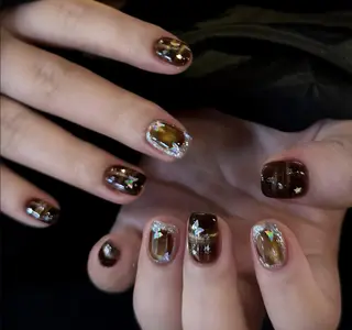 ネイル By moonネイル 🌷ワンホン/韓国風のネイルデザイン