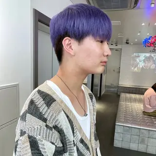 カラー メンズ Je suis heureuse Miel所属・🐩艶カラー/ chisato🌙のヘアスタイル