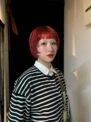ショート カラー suiu所属・カラーモデル募集中♪ nanamiのヘアスタイル