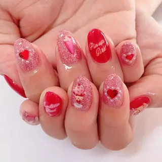 ネイル La neige* yuki 🥯🍑のネイルデザイン