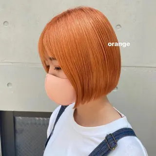 ミディアム カラー 暖色カラー/レイヤー 🌙 オノユリカのヘアスタイル