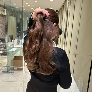 ロング EARTH🎀 ryokaのヘアスタイル