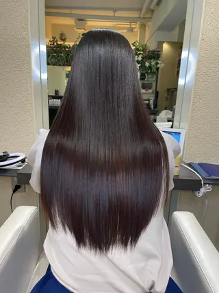 セミロング カラー matiz マティス 表参道所属・💙アンブレラカラー 髪質改善 丸尾】のヘアスタイル