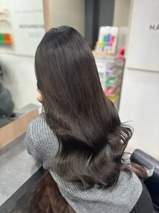 ロング 横浜/エクステ特化× 艶カラー/あいかのヘアスタイル