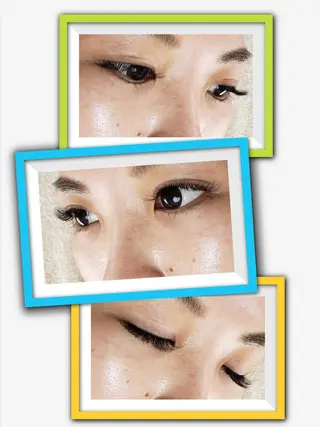 マツエク・マツパ Rouge ・ K  　のマツエク・マツパデザイン