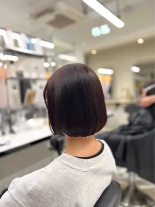 ショート 大人上品ベージュ 🎀HARUNAのヘアスタイル