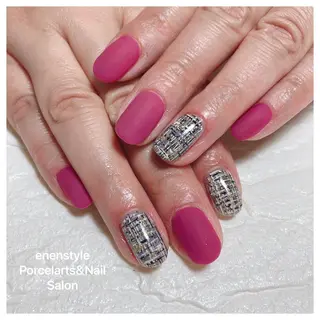 ミディアム ネイル 👑enen style👑のネイルデザイン