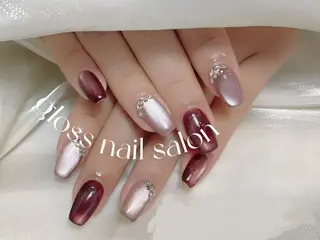 ネイル Gloss nail 💅mihoのネイルデザイン