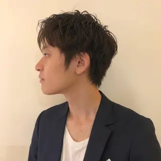 メンズ Sanctuary 南森町店のヘアスタイル