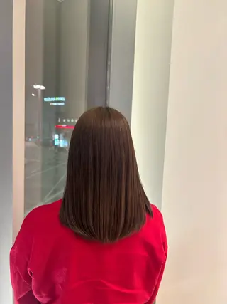 セミロング 小谷 歩花のヘアスタイル